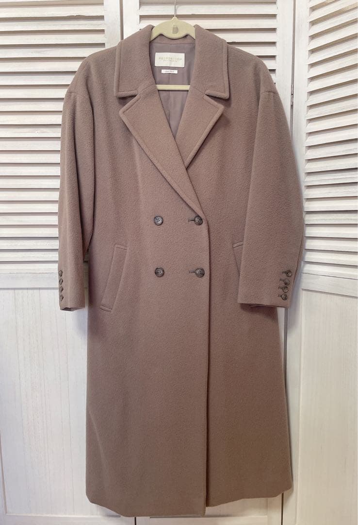 プロポーション　チェスターコート