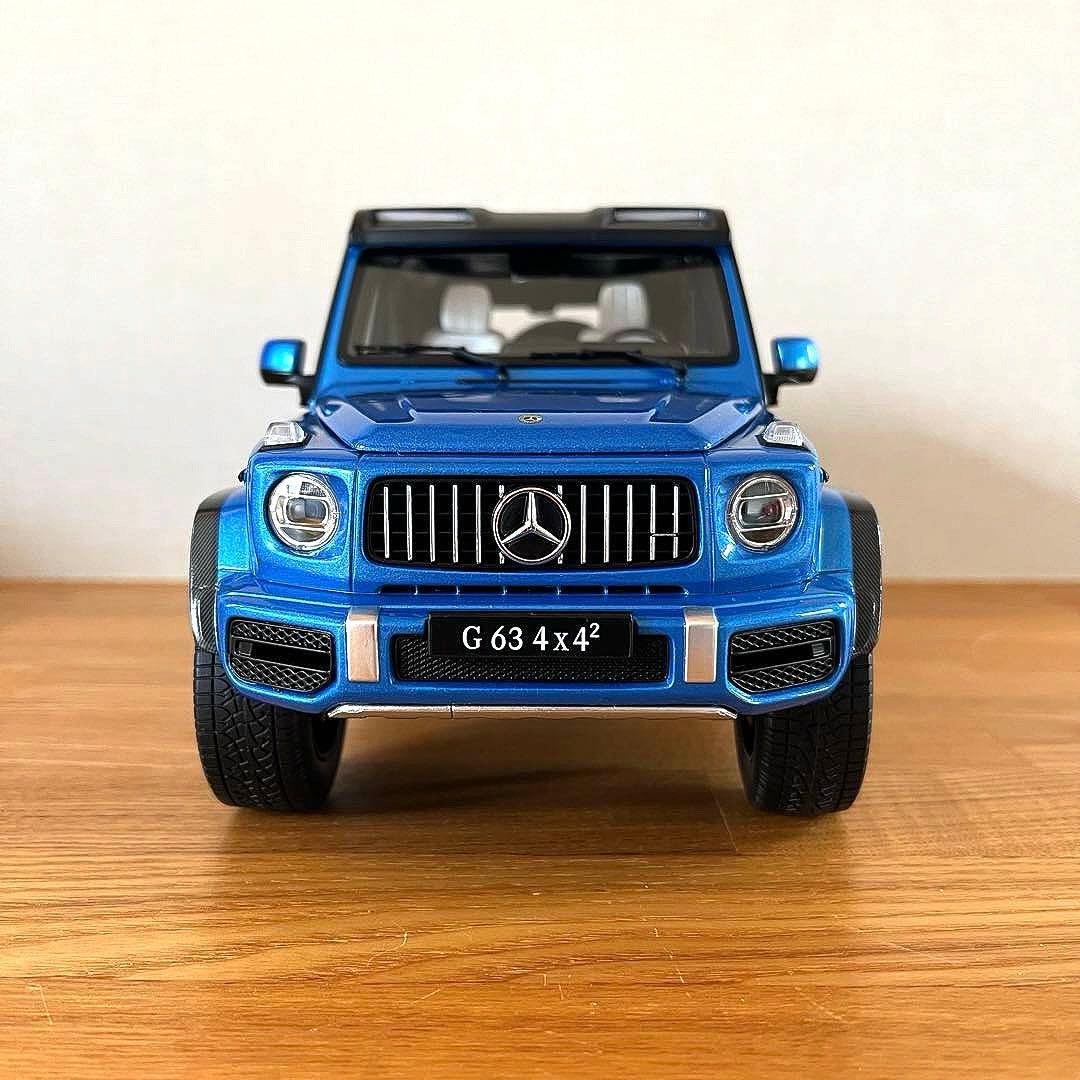【ミニカー 美品】1/18 メルセデスベンツ AMG G63 4x4 Gクラス