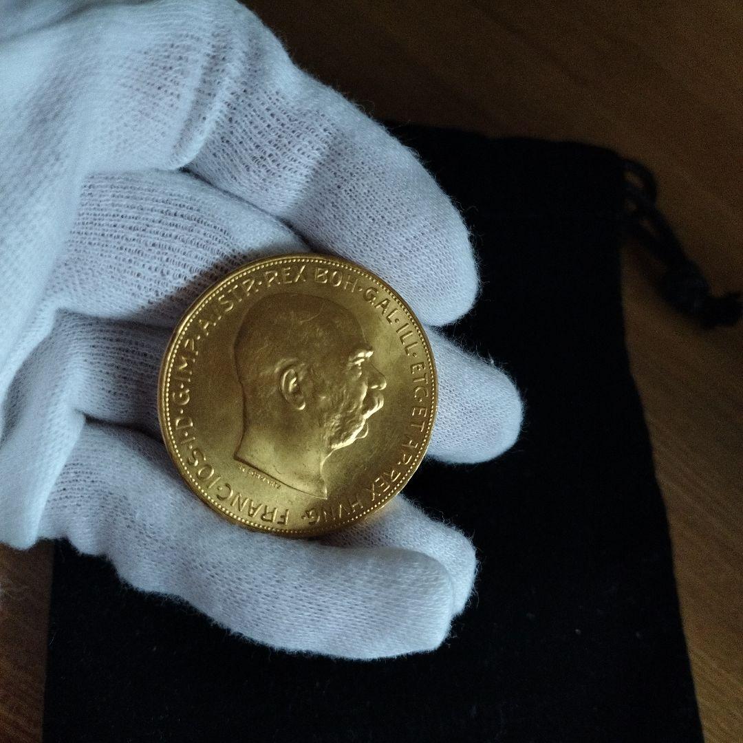お*ー様 フランツ・ヨーゼフ1世の100クローネ金貨