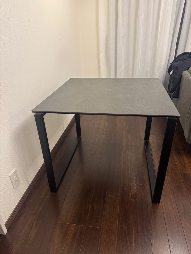 幅85 セラミックダイニングテーブル2人用 ニトリ