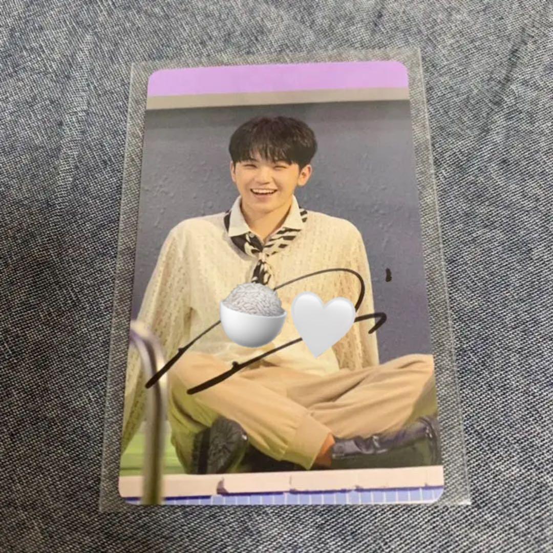 SEVENTEEN ヘンガレ HMV特典 直筆サイン入り トレカ ウジ