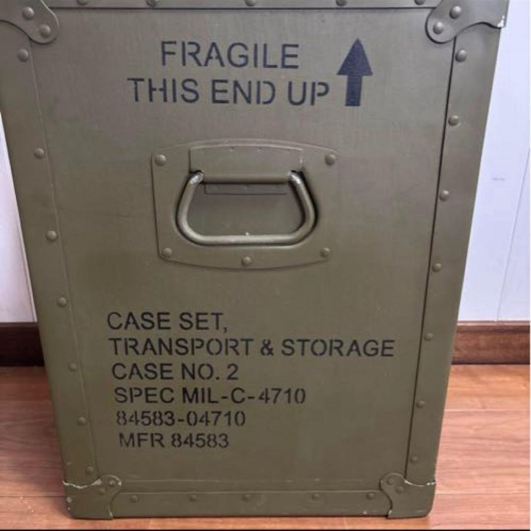 米軍実物　CASE SET TRANSPORT&STORAGE ミリタリーケース