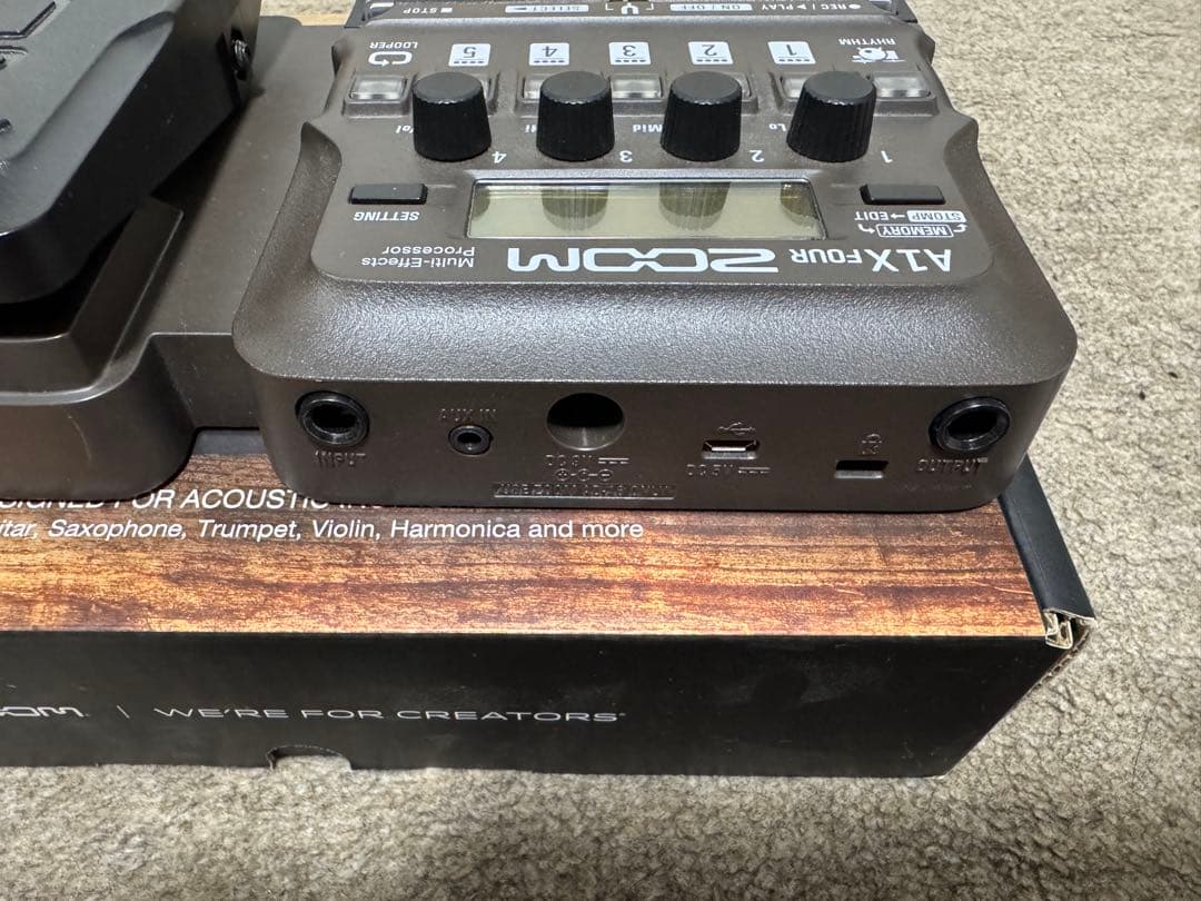 Zoom A1X Four エフェクター