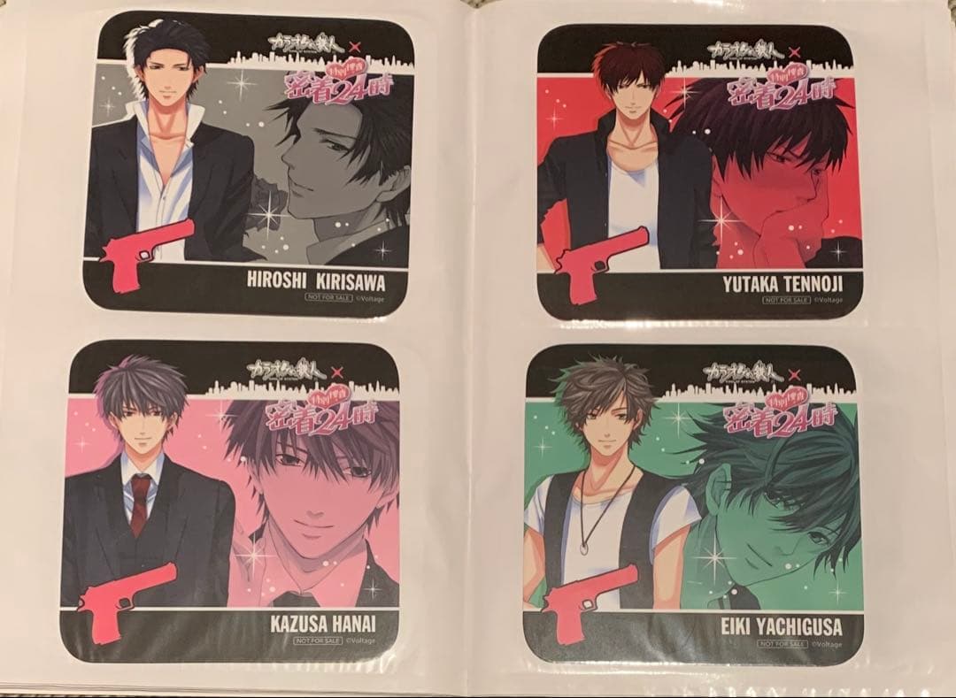 ボルテージ カラ鉄コラボ　特別捜査密着24時　コースター　コンプリートセット