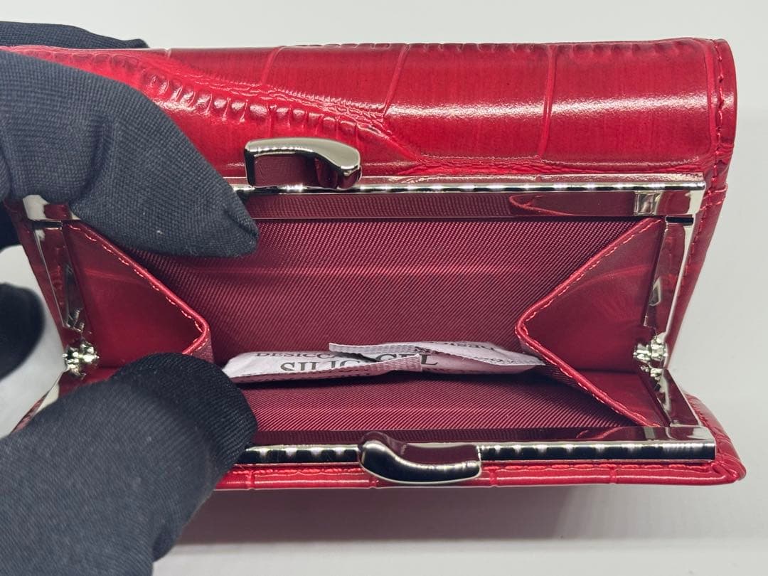 【新品未使用】Vivienne Westwood レッド 三つ折り財布