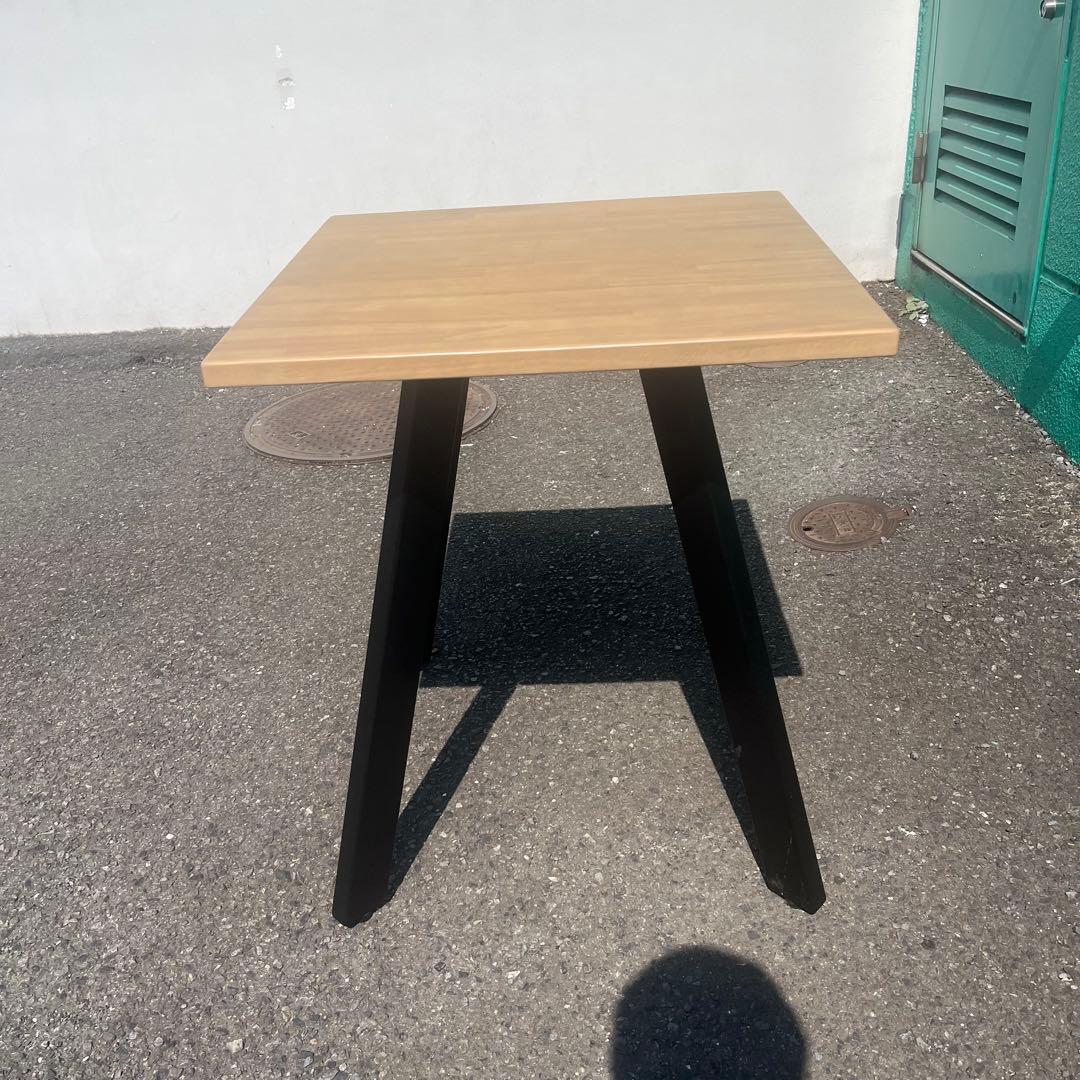 kanademono THE CAFE TABLE ラバーウッド