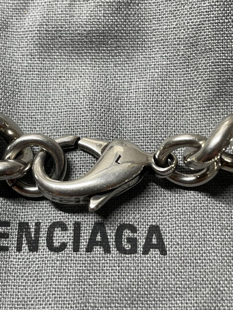 BALENCIAGA チェーンブレスレット 保存袋付き バレンシアガ