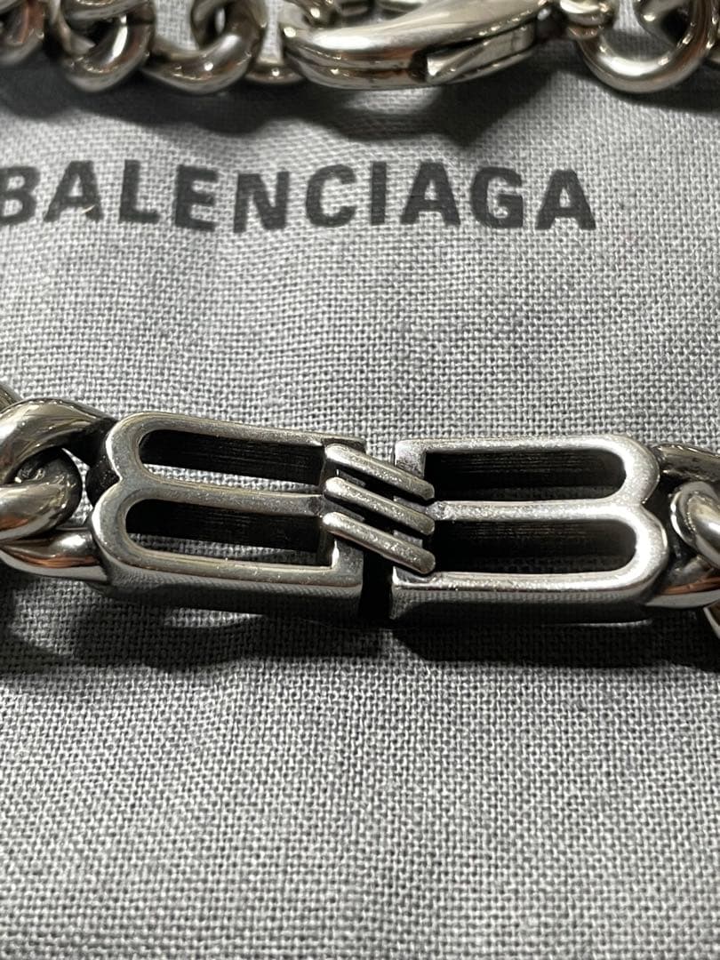BALENCIAGA チェーンブレスレット 保存袋付き バレンシアガ