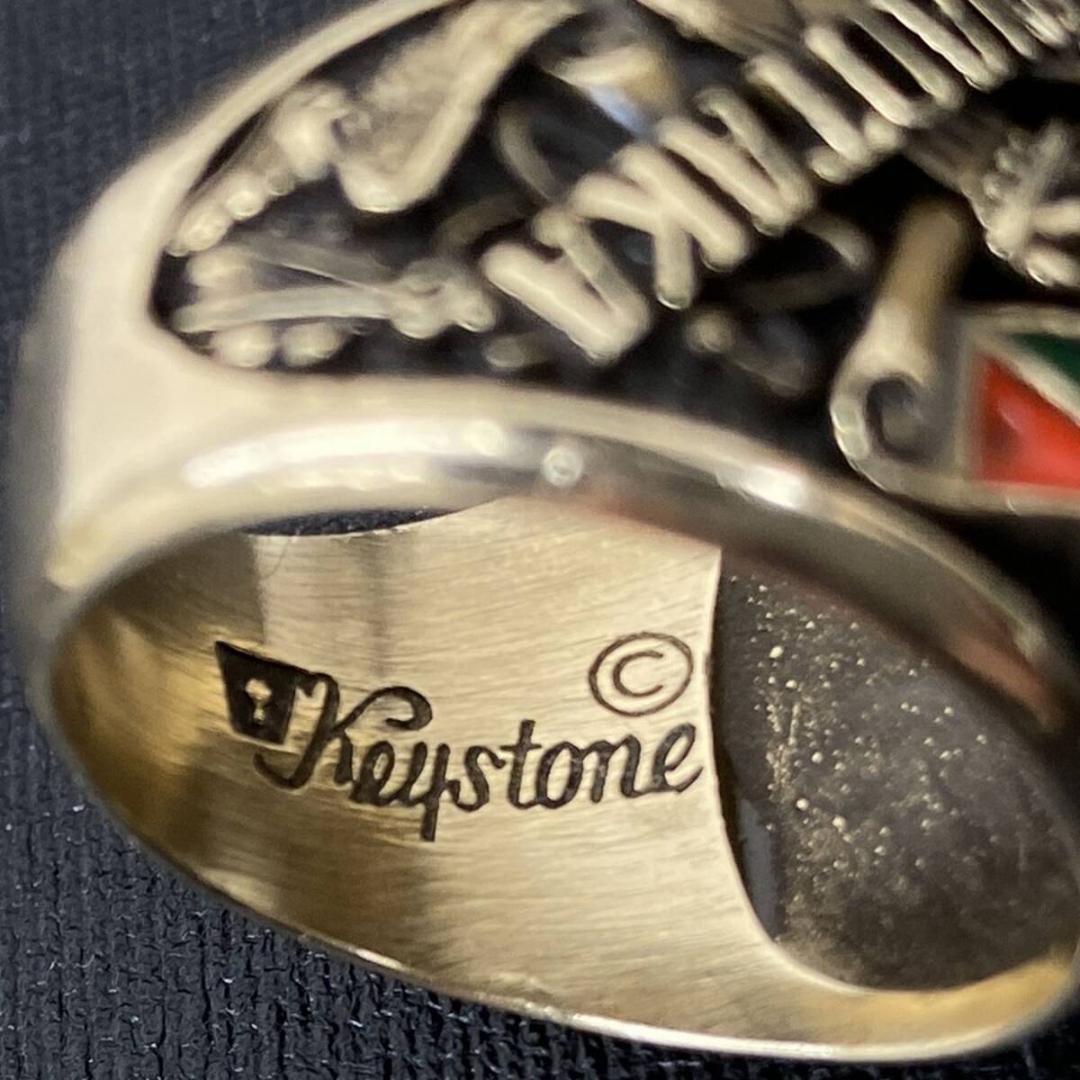 Keystone 1989年製 VINTAGE10K カレッジリング 18号