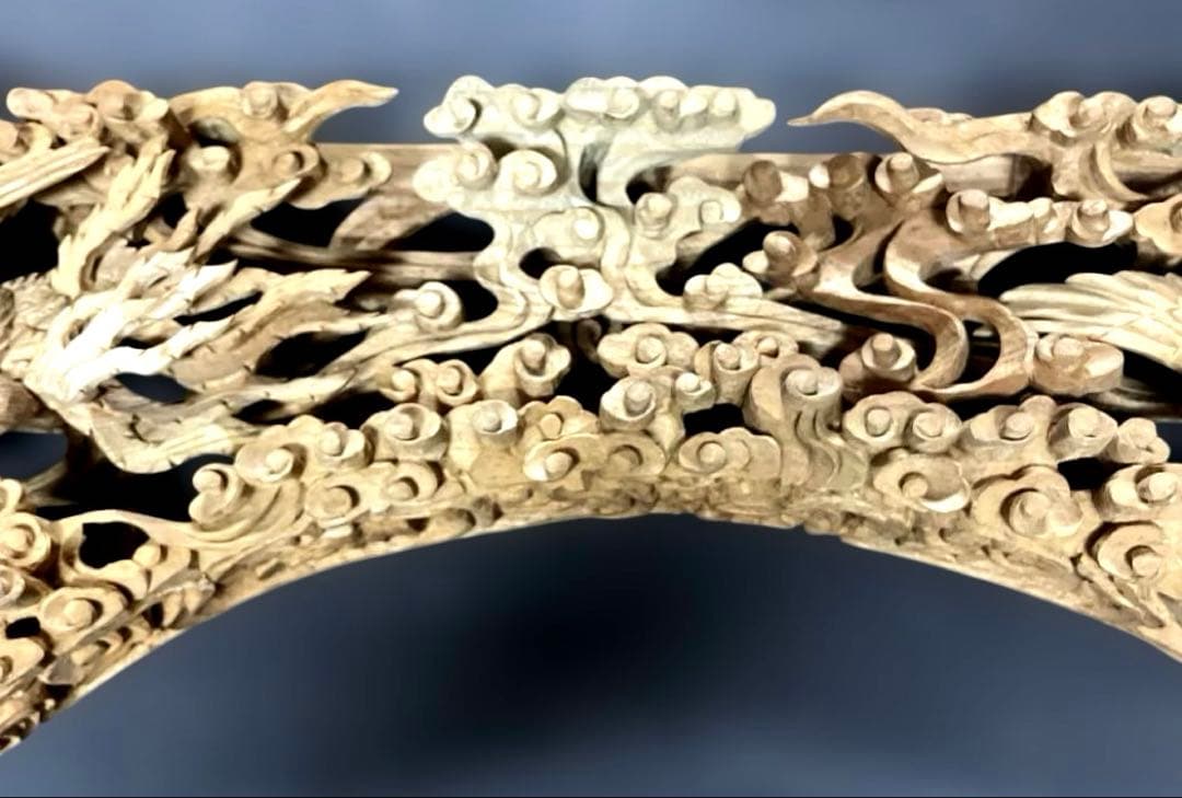 木彫欄間　鳳凰