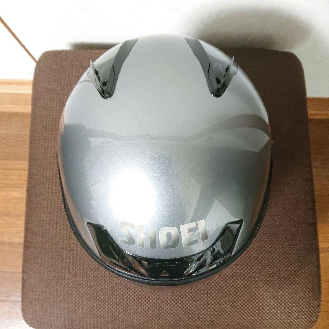 美品　SHOEI ジェットヘルメット　J-Force ディープシルバー　Lサイズ