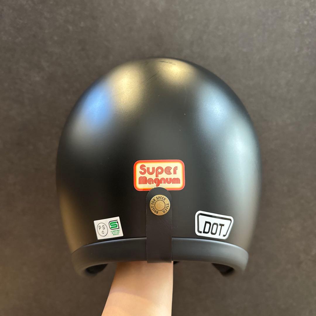 る*な様 TT&CO ジェットヘルメット マットブラック