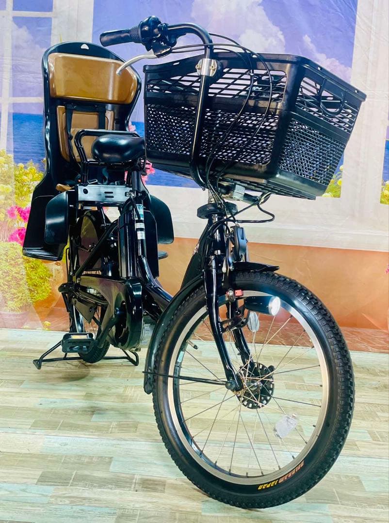ヤマハパスキス⭐️人気モデル！子供乗せ電動アシスト自転車Y3196