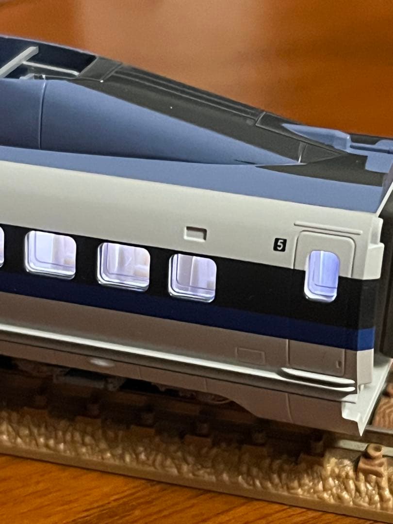 500系新幹線 12両　kato ライト室内灯点灯動力動作確認済