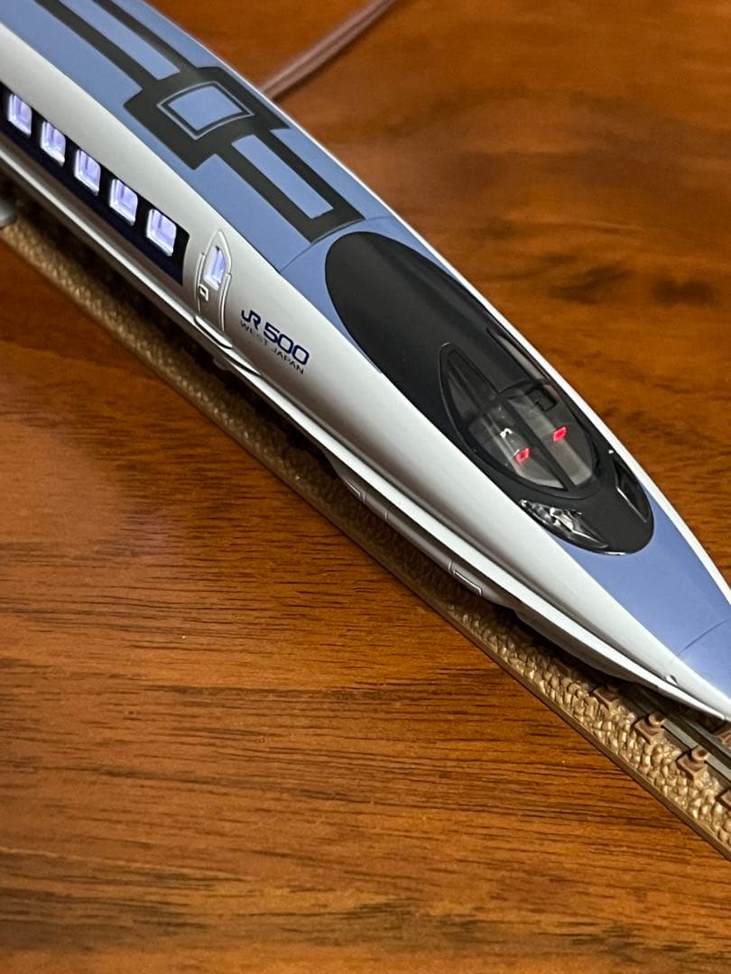 500系新幹線 12両　kato ライト室内灯点灯動力動作確認済