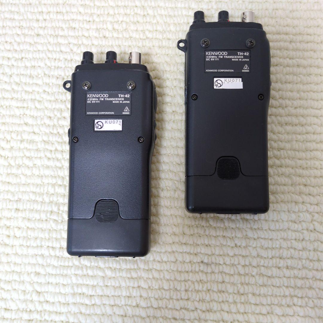アマチュア無線機　kenwood ＴＨ-4２