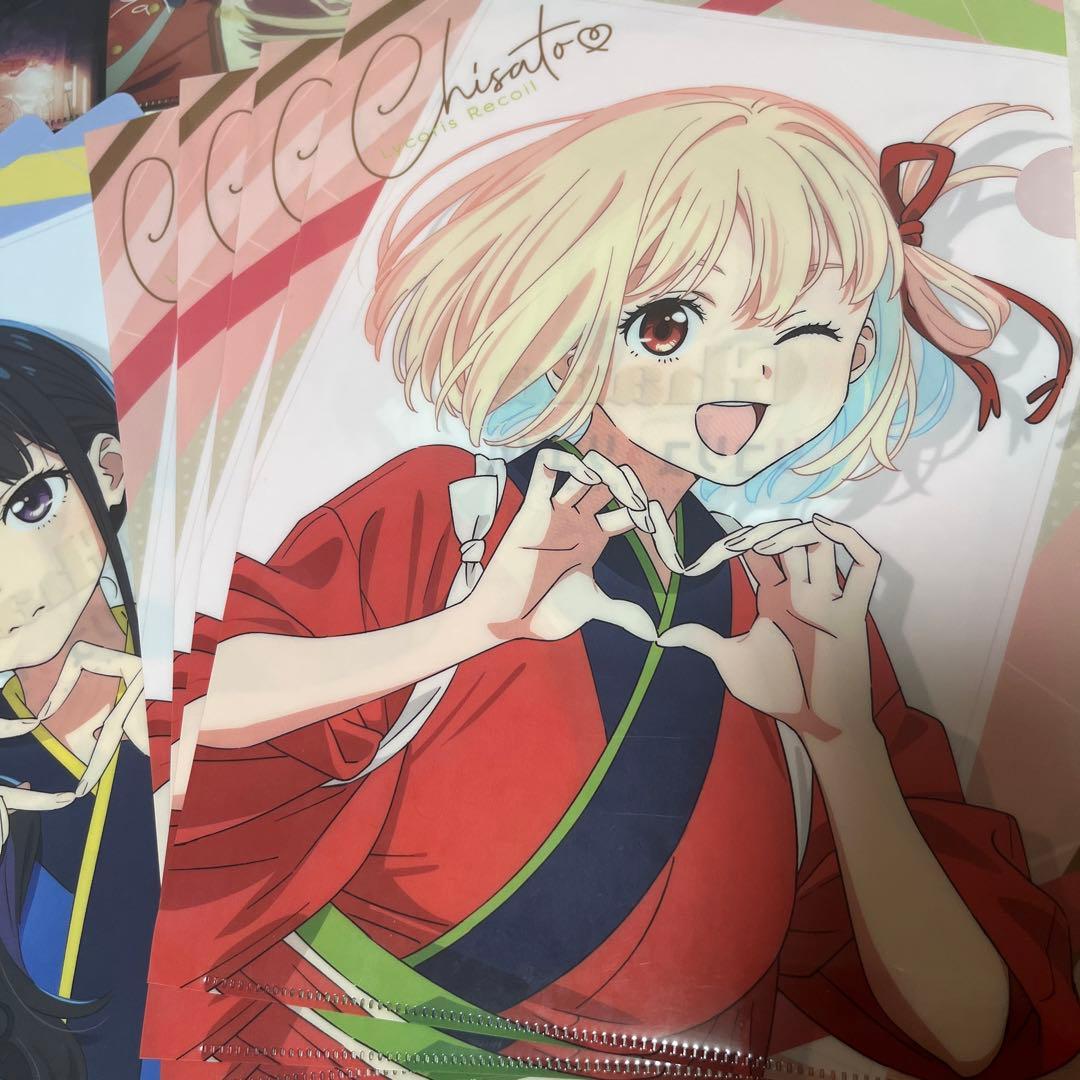 リコリスリコイル　ファイル7種　計28枚