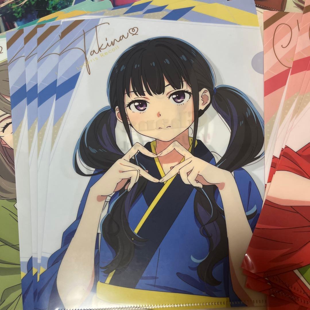 リコリスリコイル　ファイル7種　計28枚