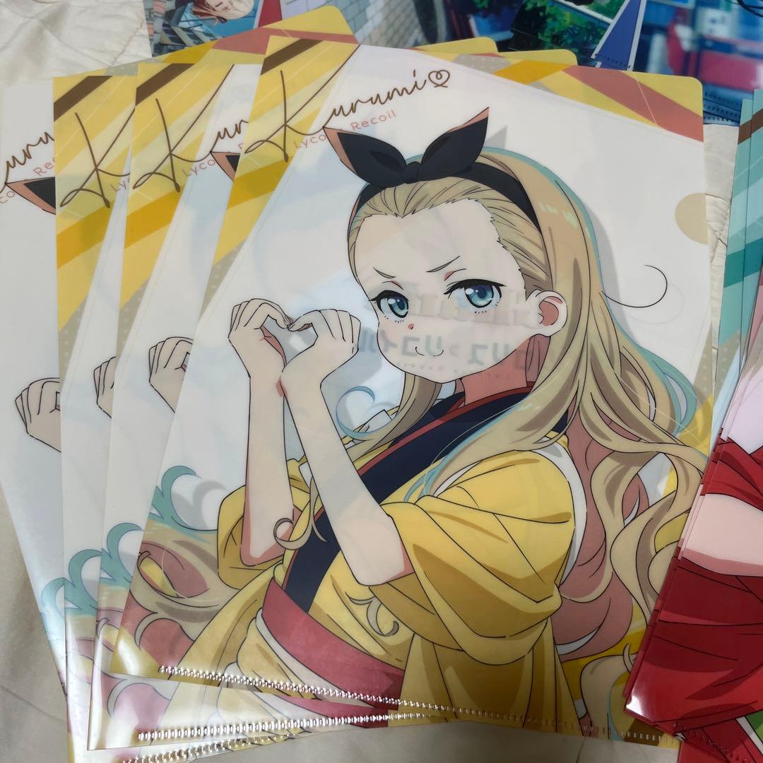 リコリスリコイル　ファイル7種　計28枚