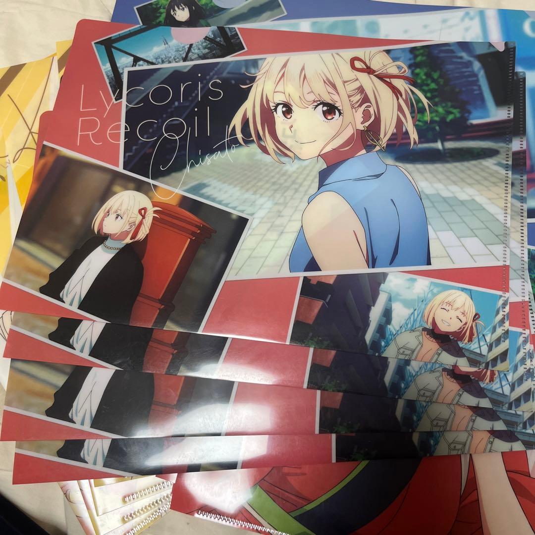 リコリスリコイル　ファイル7種　計28枚