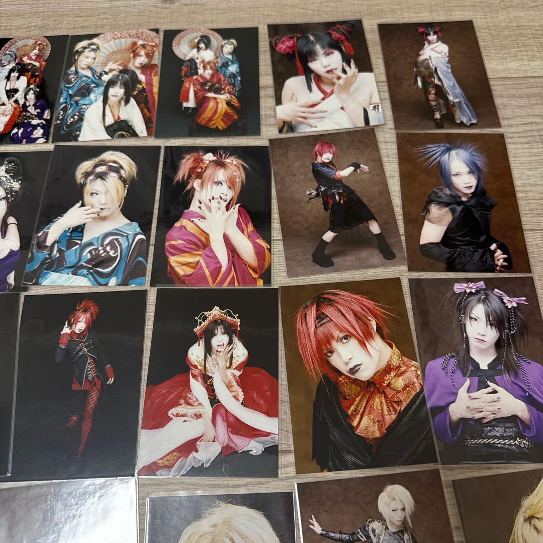 Kagrra, 写真セット 36枚 アー写＋チケット半券