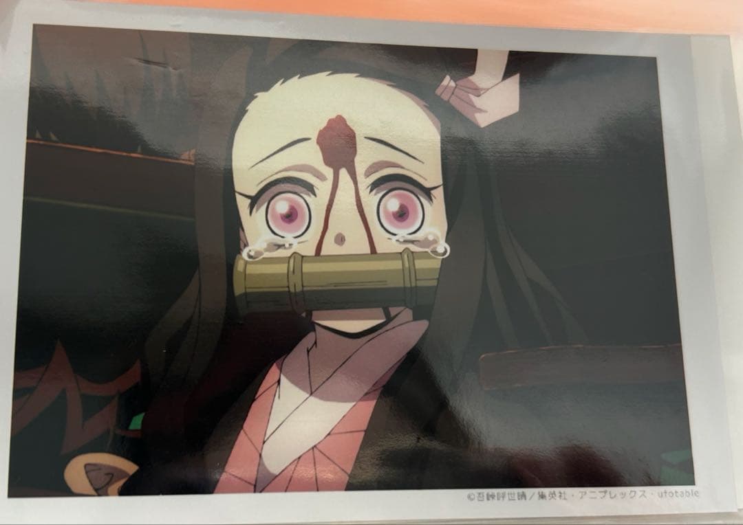 鬼滅の刃 場面写ブロマイドくじ 無限列車編 竈門禰豆子 ⑨