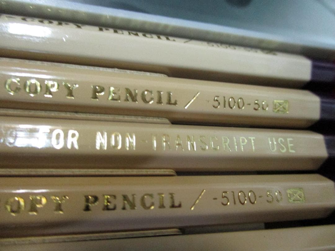 激レア・デッドストック！幻の鉛筆　コピーしても写らないNON-COPY