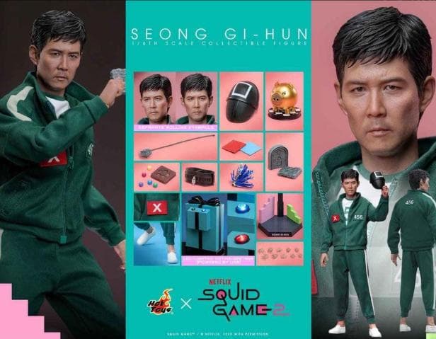 ホットトイズ SEONG GI-HUN フィギュア SQUID GAME
