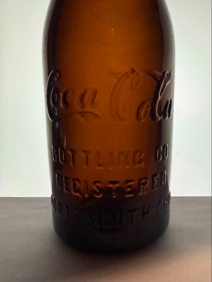 C1⭐︎秘蔵品⭐︎1910年代 Coca Cola ストレートサイドボトル