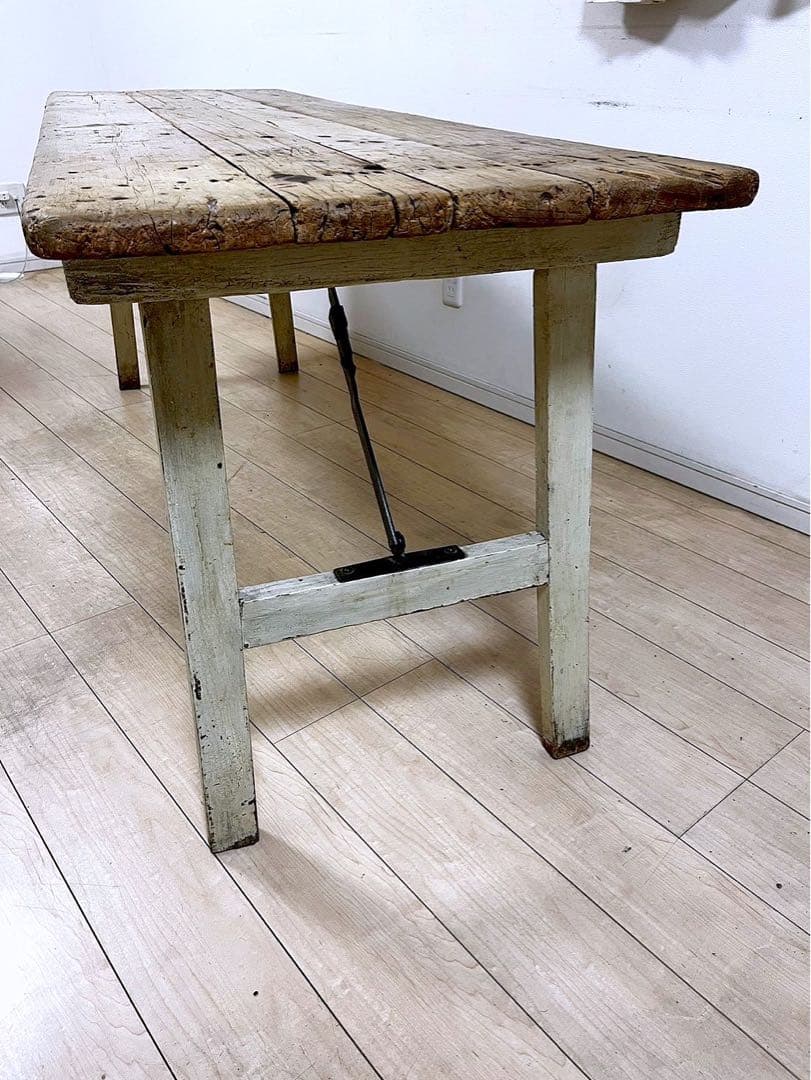 1900～1910年頃フランスアンティーク フォールディングテーブル 折りたたみ