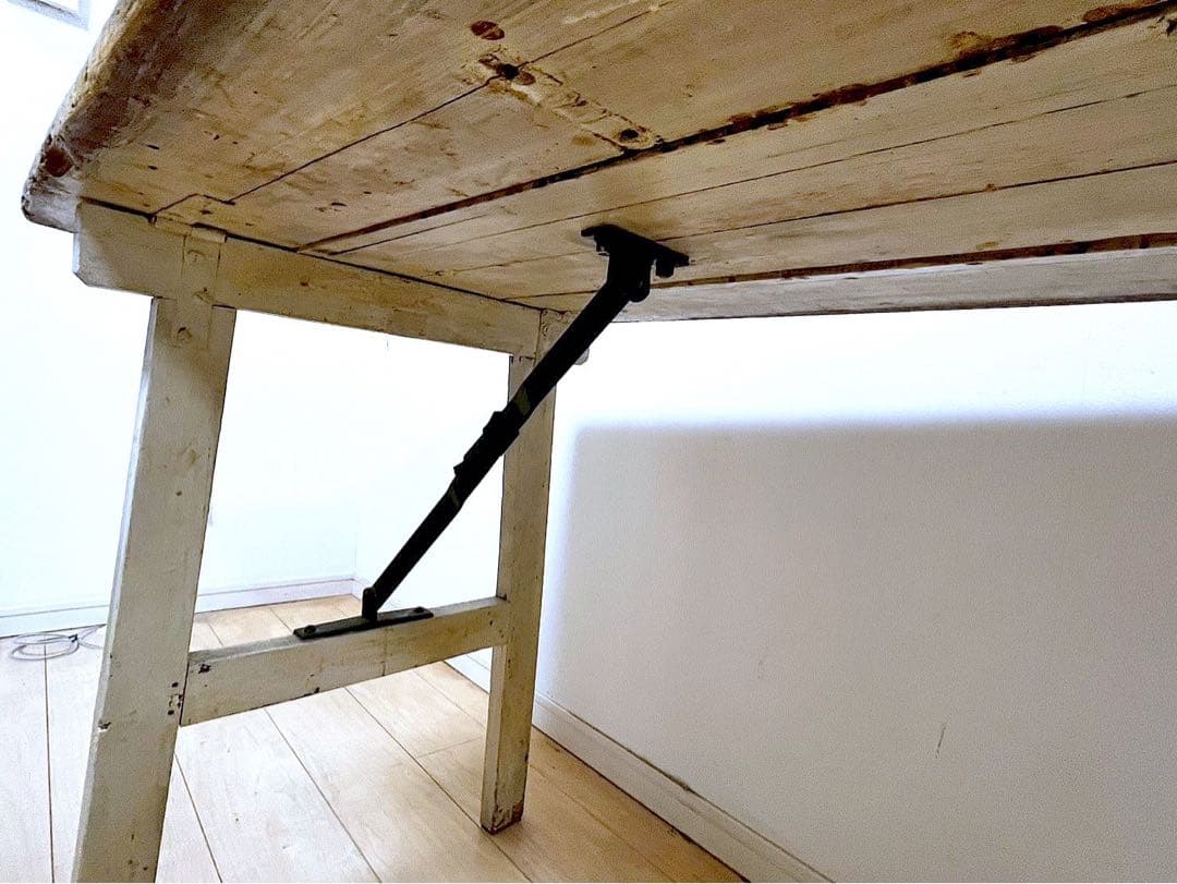 1900～1910年頃フランスアンティーク フォールディングテーブル 折りたたみ