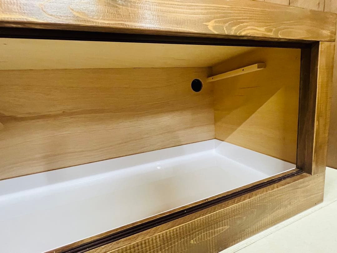 RepBox 木製ケージ1200x450x450 ウォルナット