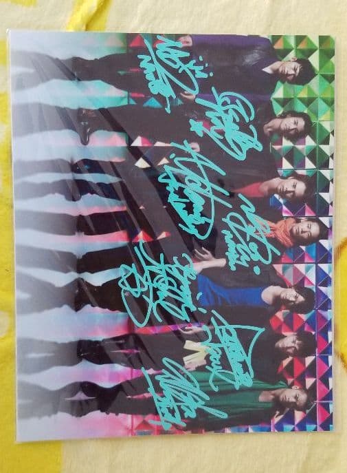 三代目 J Soul Brothers 、直筆サイン、 デビュー時の直筆サイン