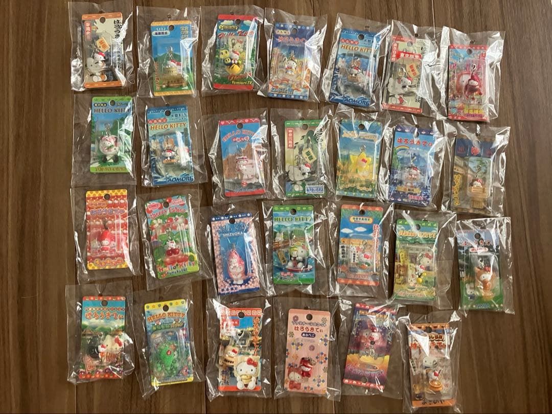 サンリオハローキティ ご当地根付け都道府県　バージョンストラップ 159個セット