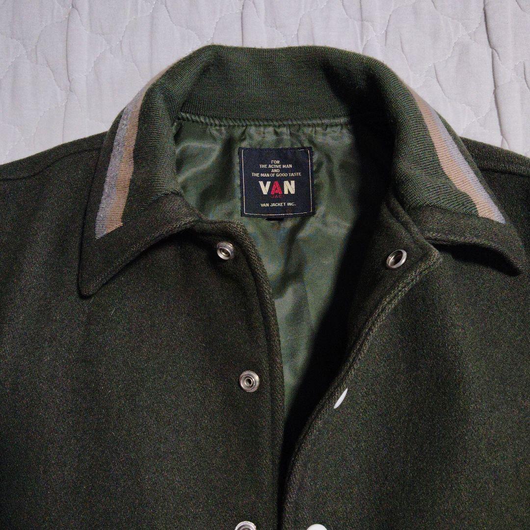 VAN JAC メルトンジャケット ブルゾン スタジャン 70s