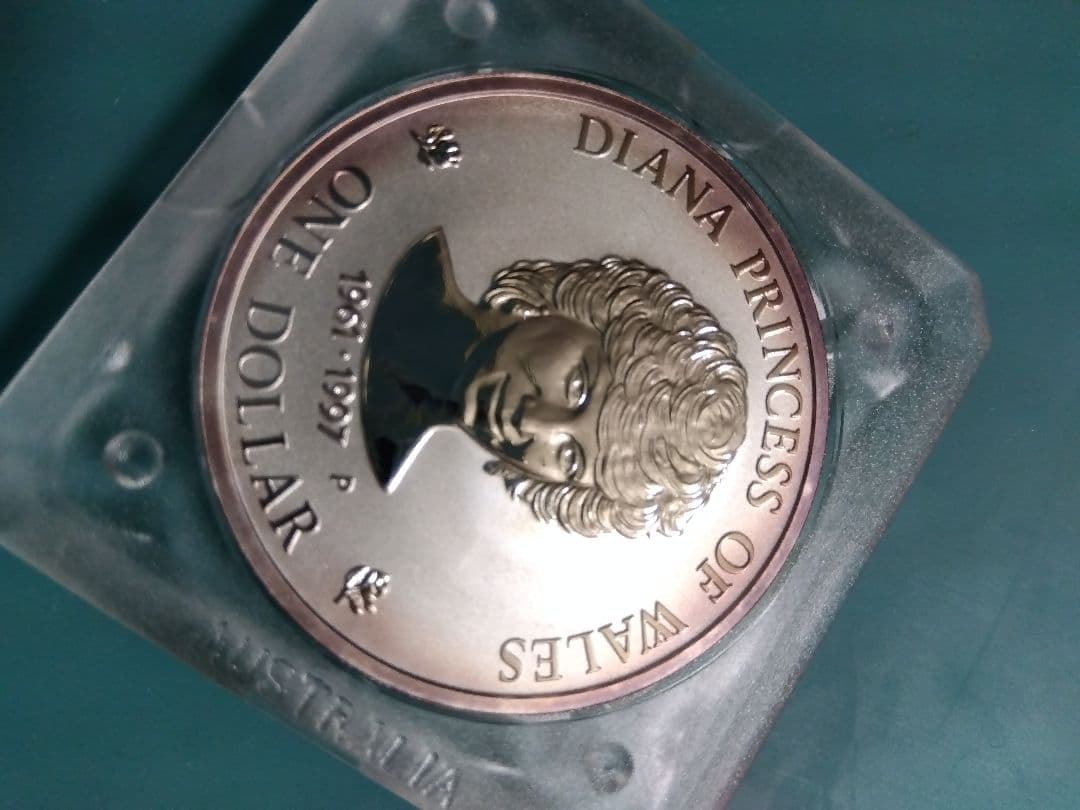 ダイアナ妃 1ドル 認証書付き