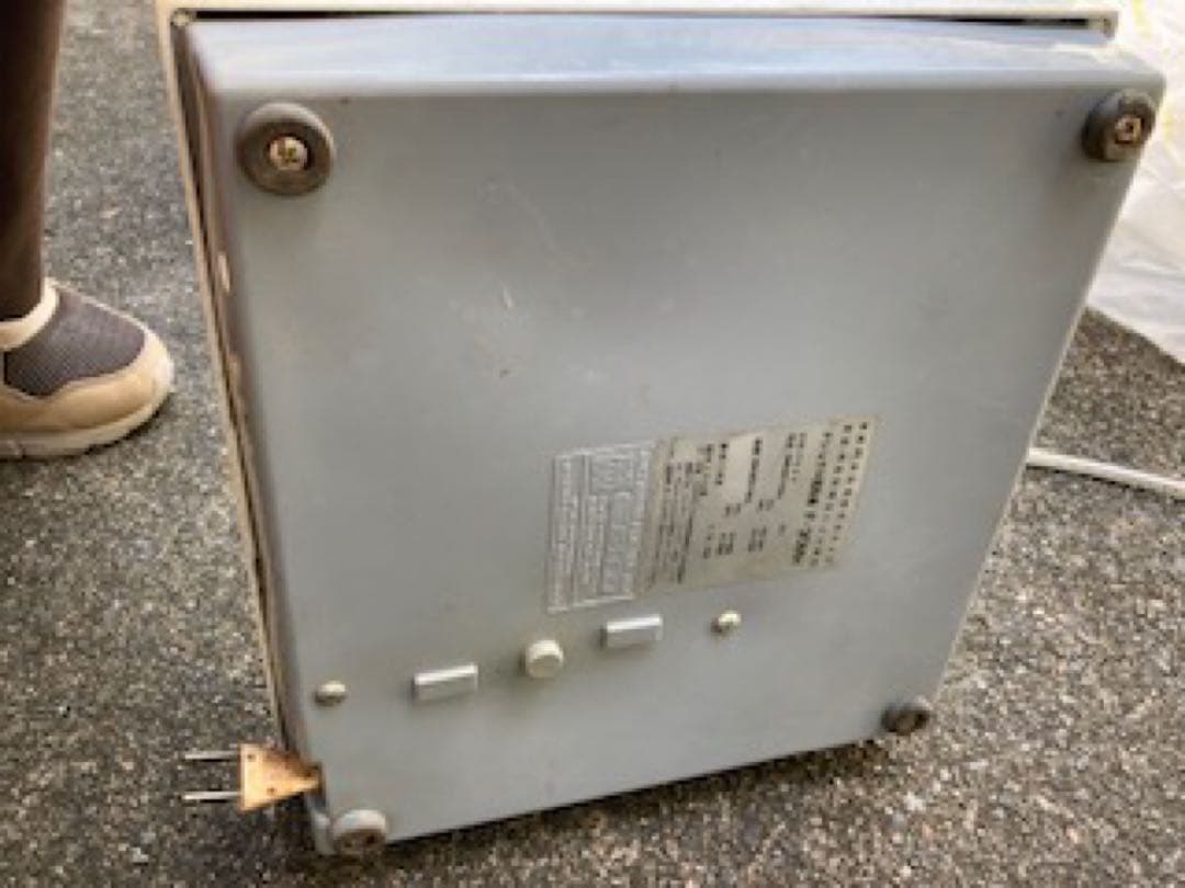 ナショナルレトロな扇風機ジャンク