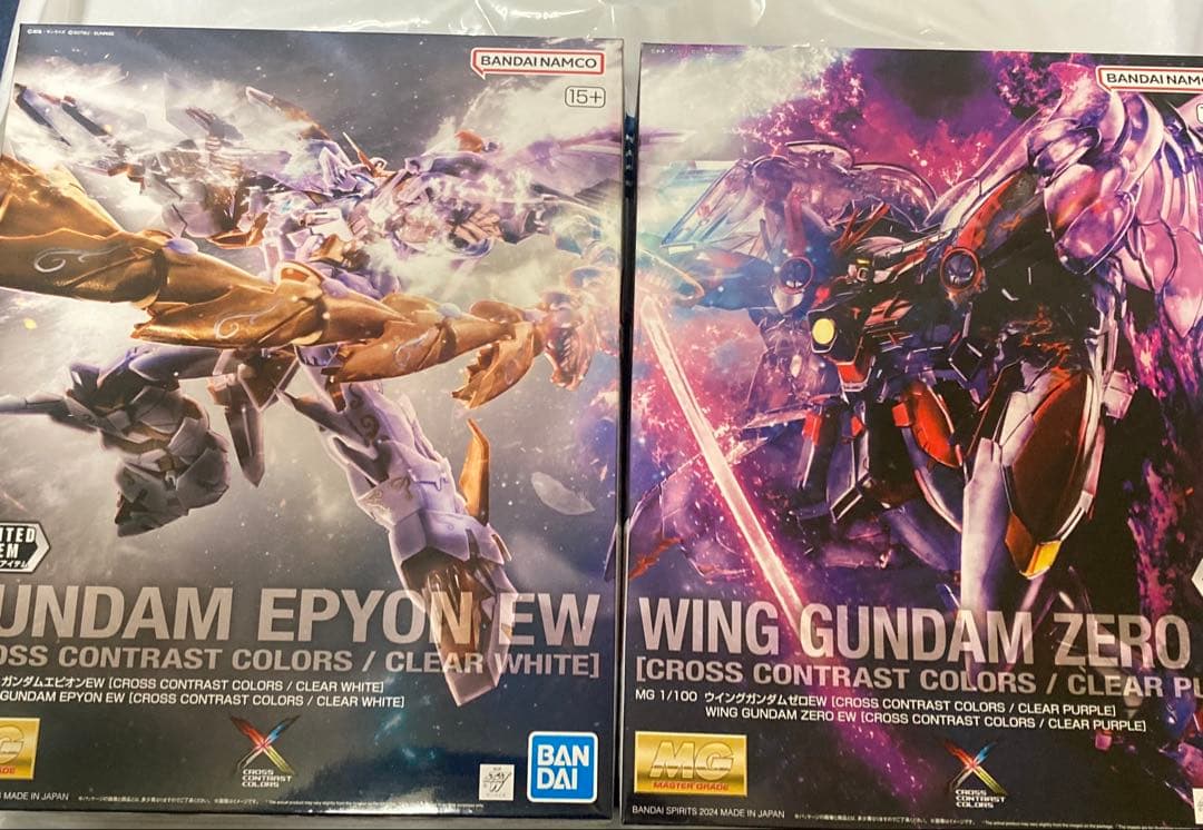 MG ウイングガンダムゼロEW＆ガンダムエピオン CROSS CONTRAST