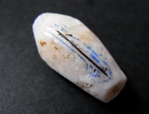 ★X1002★古代石 (199) 出土 青釉　クォーツ　ビーズ　大粒　ペンダント