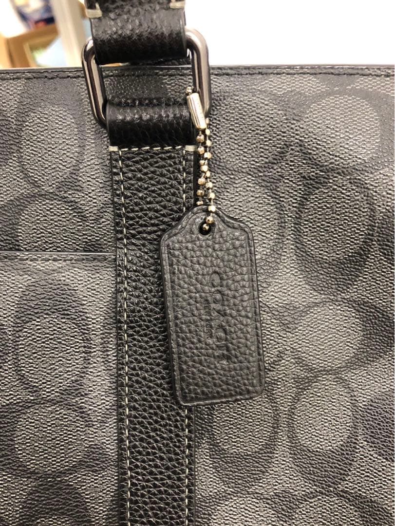 や*中様 Coach コーチ ハドソン ダブル ハンドル 定価約10万円