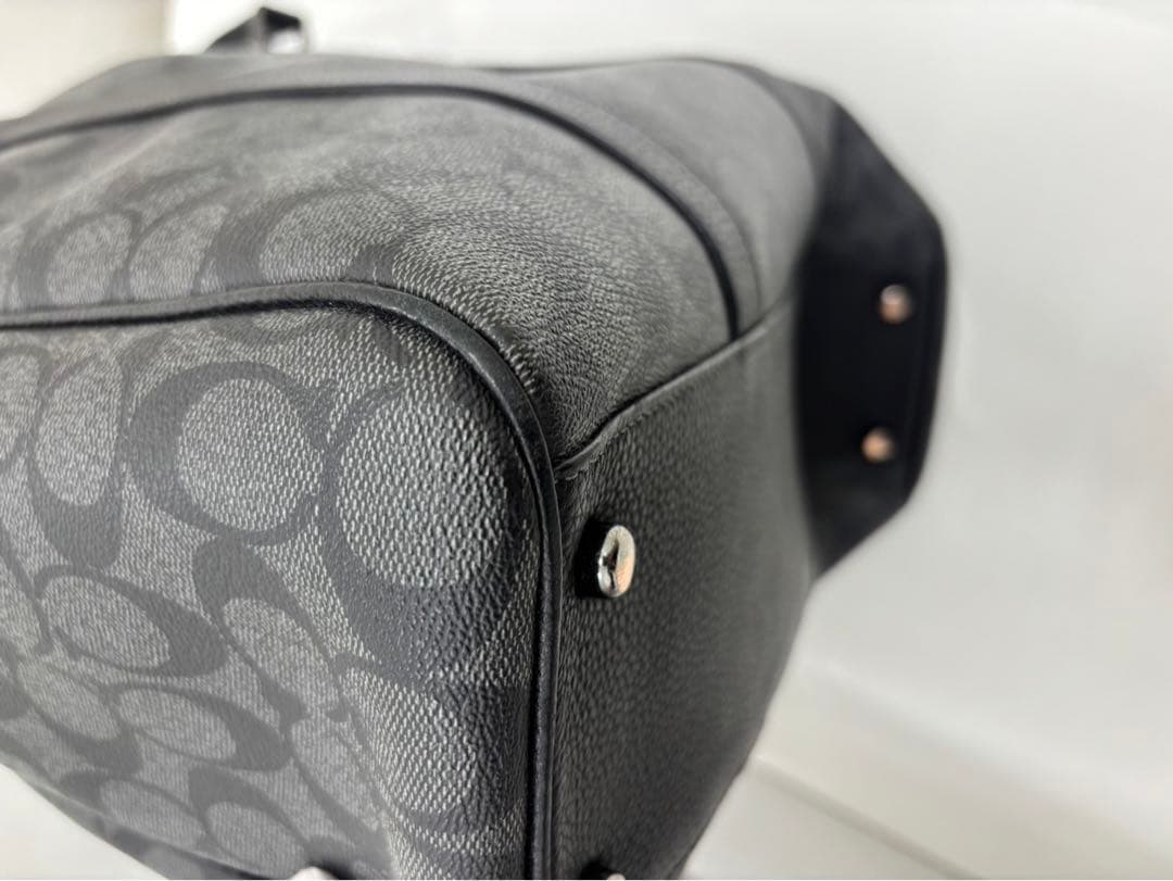 や*中様 Coach コーチ ハドソン ダブル ハンドル 定価約10万円