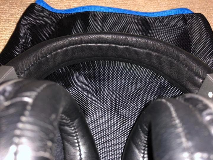 【専用】　交換用本革ヘッドバンド部品提供　FOSTEX　黒