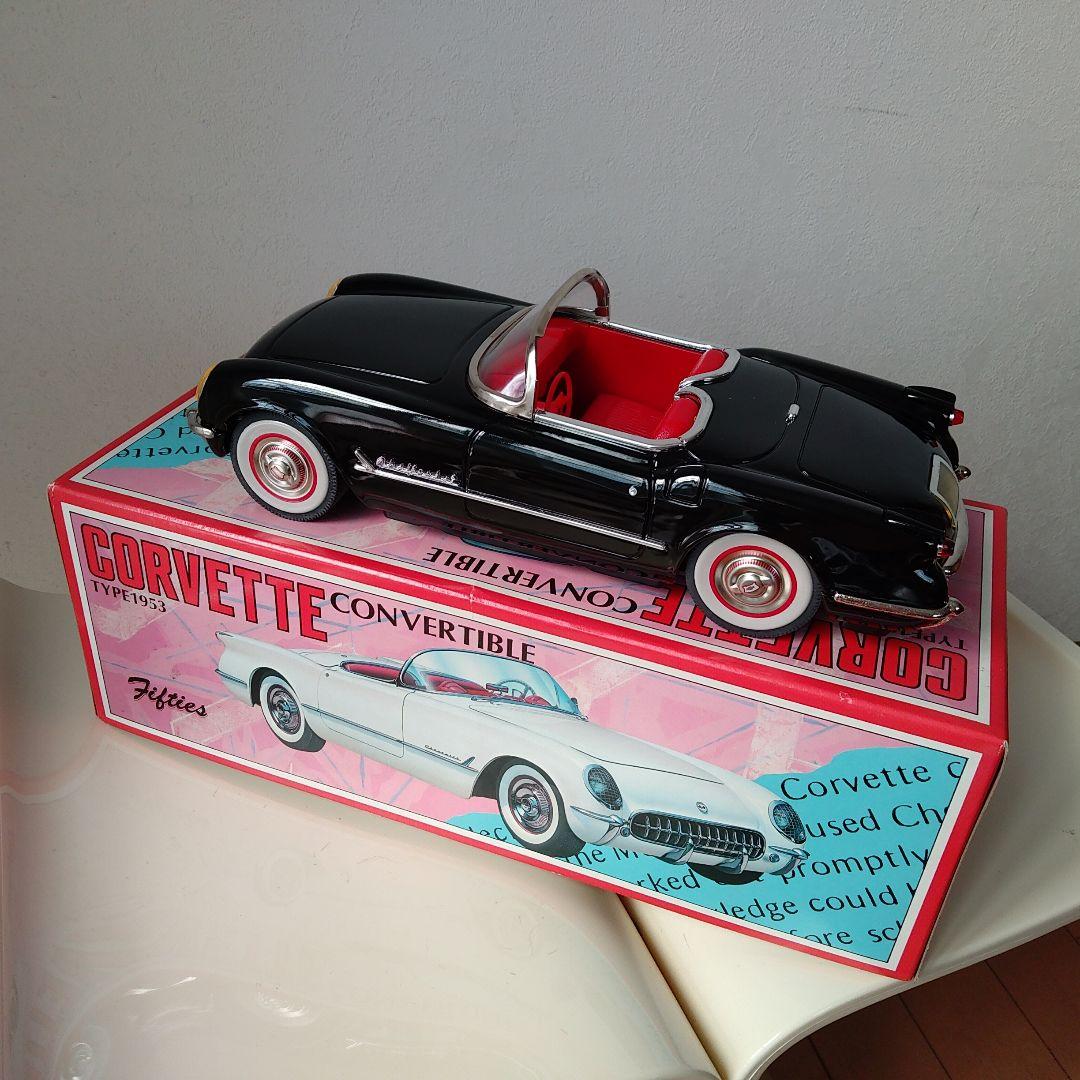 当時ブリキ50sコルベットコンバーチブル 1953年型箱入りロカビリー