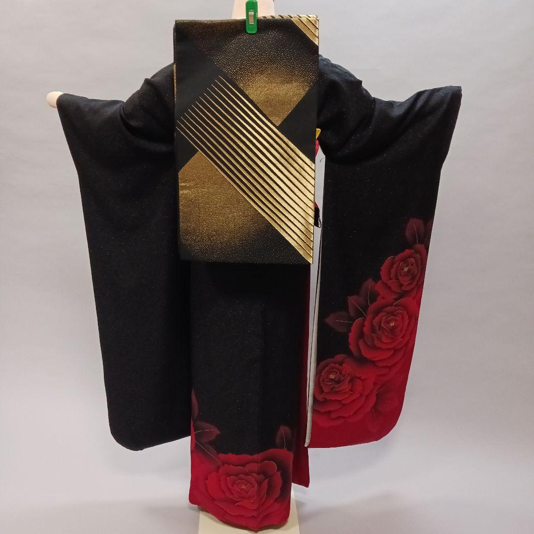 シンプル薔薇　振袖フルセット
