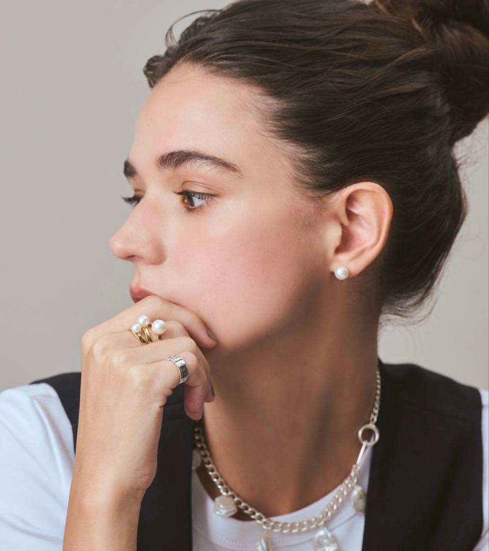 専用 agete シルバーピンキーリング