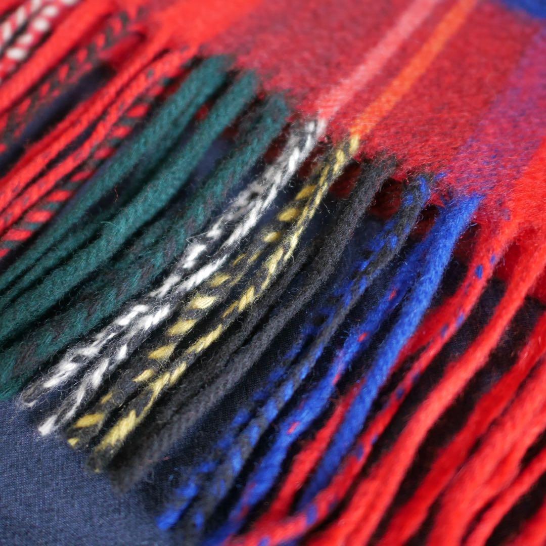 ジョンストンズ JOHNSTONS OF ELGIN 大判カシミヤ マフラー