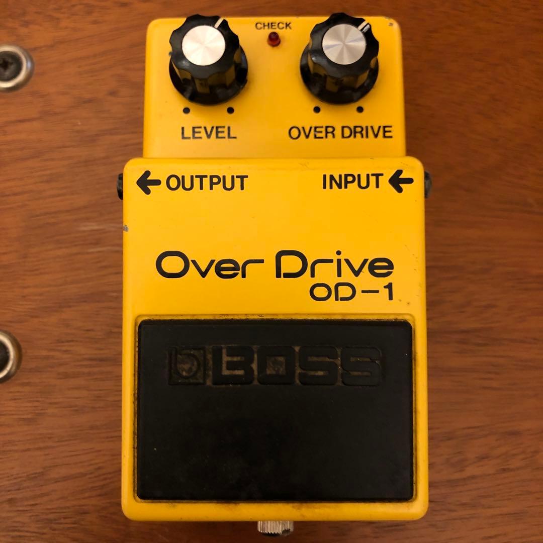 BOSS 日本製 OD-1 銀ネジ ボス オーバードライブ 9300