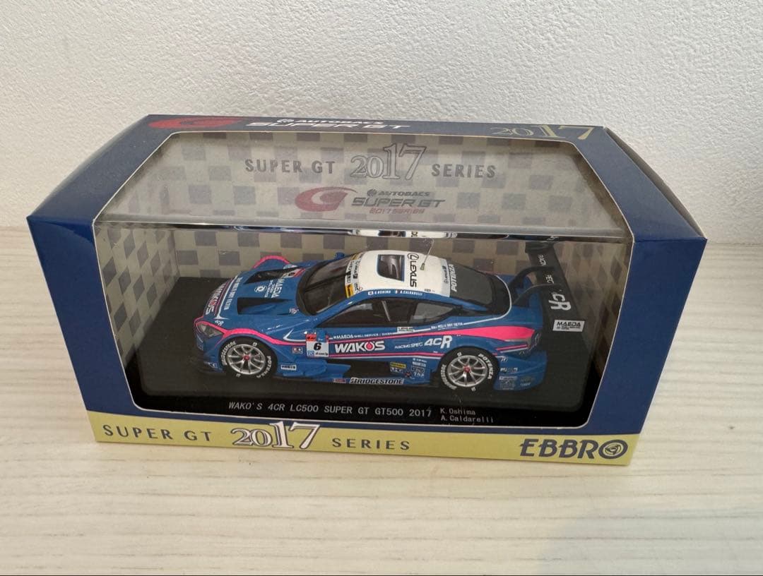 エブロ ワコーズ レクサス スーパーGT ミニカー　2017・2018