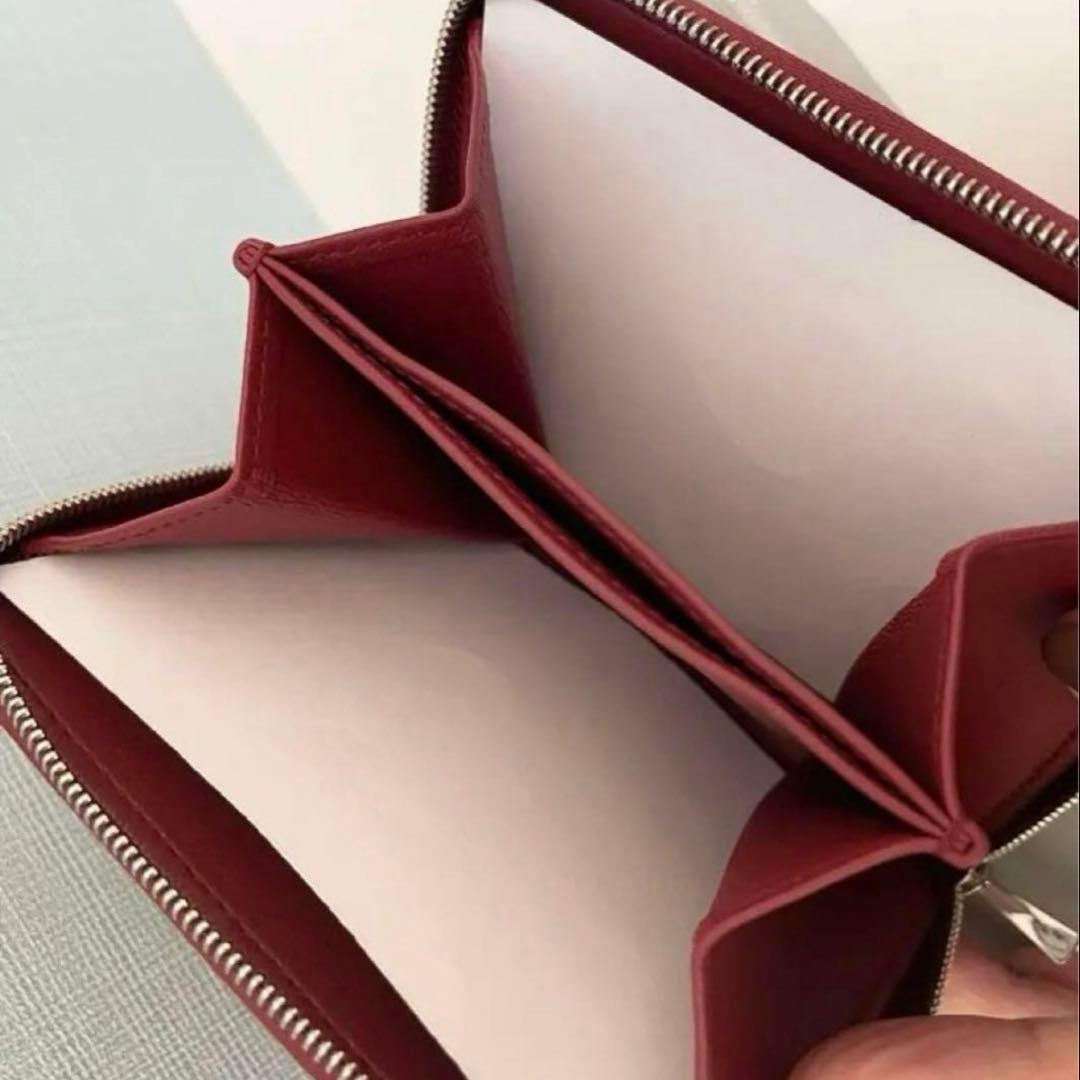 【未使用】J&M DAVIDSON ラウンドジップカードケース