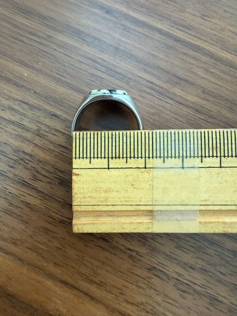 TOM WOOD レオパード/オーバル/サイズ56 (約15〜16号)